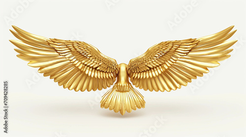 golden angel wings