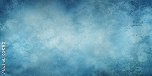 Abstract watercolor paint background with dark blue, Textured blue painted background.