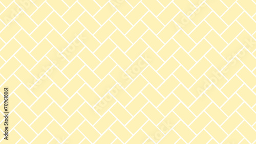Yellow brick tile wall or floor background