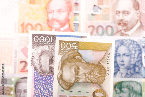 Croatian kuna a business background