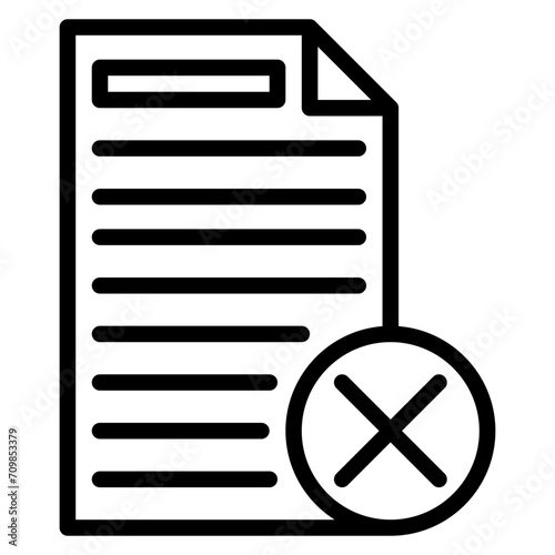 Data Infringement icon vector image. Can be used for Compliance And Regulation.