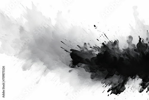 Black and White Photo of Plain Background