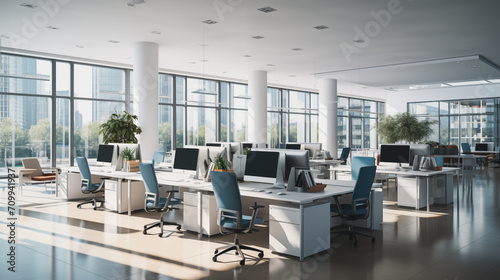 Cooperative open office background image