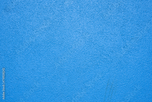 Blue fluffy plastered concentrate wall