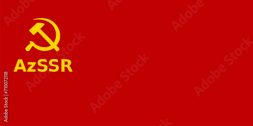 Flag of the Azerbaijan Soviet Socialist Republic (1937 1940)