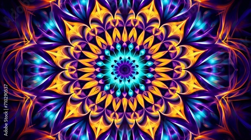 Abstract symmetrical kaleidoscope pattern , abstract, symmetrical, kaleidoscope