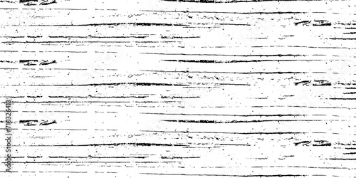 Striped grunge black and white texture. Seamless vector ink grunge brush. Illustration background.