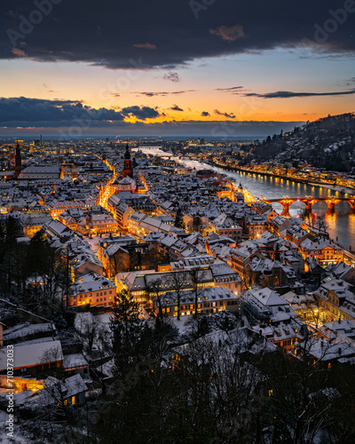 Heidelberg im Winter