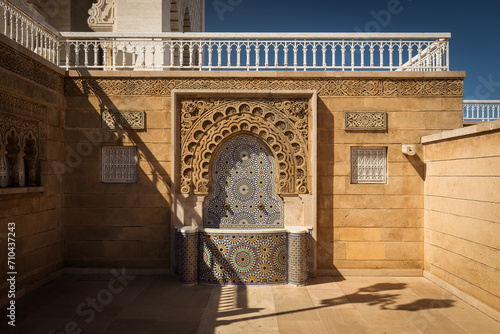 Beatiful architecture of Rabat city, Morocco