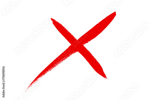 Red cross marker png. Red cross marker isolated on white background. hand drawn red cross marker.