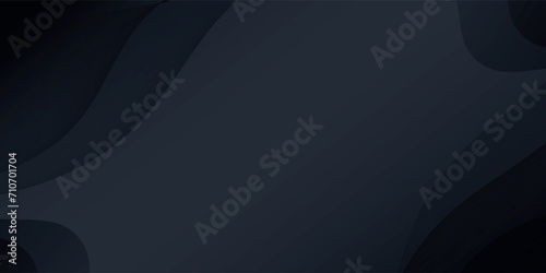 Black dynamic curve background with space for presentation