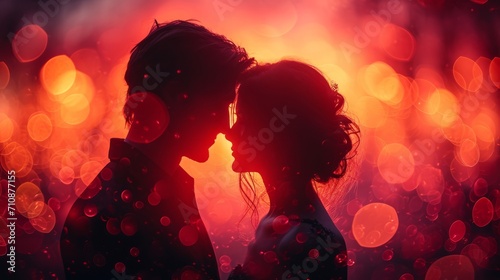 Romantic picture for valentine's day, valentine's day celebration