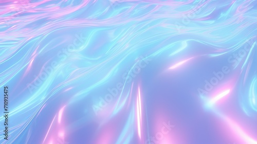 A background in pastel with a holographic effect and a glow in the dark background.
