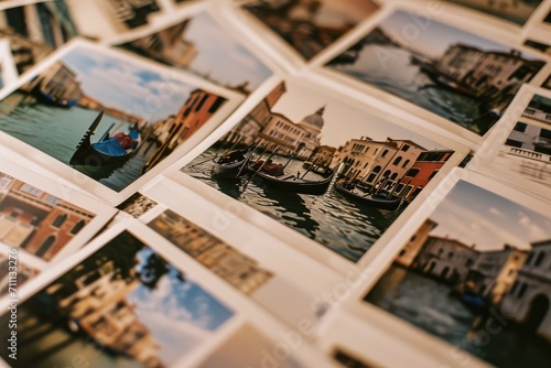 Snapshot of Venice: A Vintage-Inspired Collection of Polaroid Photos Immortalizing the Essence of Vacations in Venice - From Waterways and Canals to Carnival and Gondolas, Nostalgic Adventure.