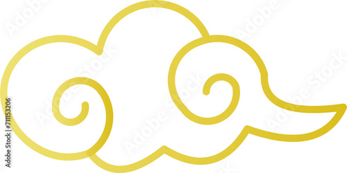 The cloud Chinese style PNG 14