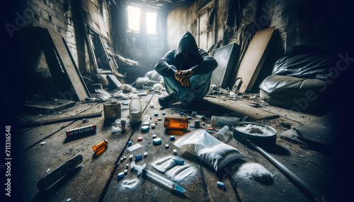 The Harsh Reality of Drug Addiction: Isolation and Despair