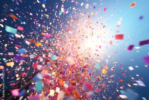 Festive Confetti Blast for Memorable Special Events