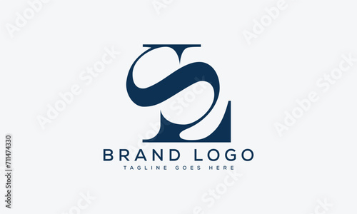 letter LS logo design vector template design for brand.