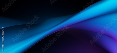 Blue black abstract gradient background