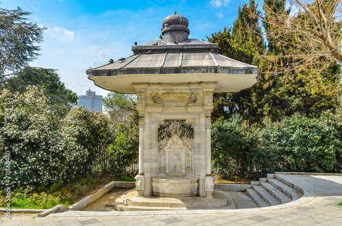 Tarihi Cesme (water fountain) in Sisli district (Istanbul, Turkiye)