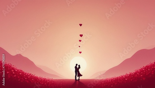 picture for lovers, image for valentine's day, romantic art, romantic fantasies, love will save the world, give free rein to feelings