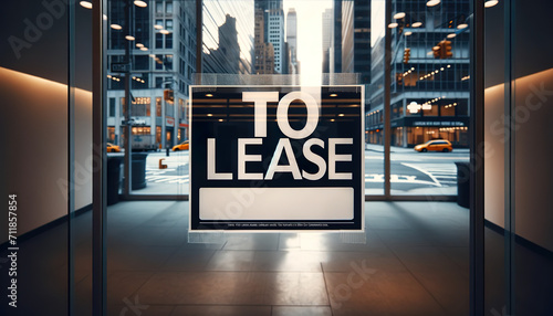 Commercial office space for lease in the city.With many continuing to work from home after the pandemic office vacancies are expected to climb.