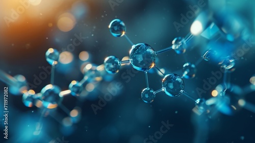 Mesmerizing Molecular Symphony: Enchanting Blue Luminescence in Organic Structures