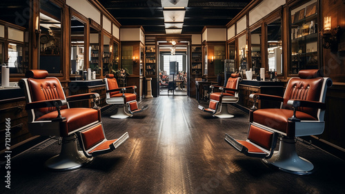 Classic Barbershop with a Twist A traditional barber