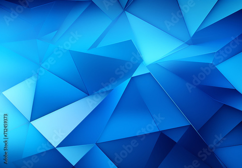 Dark Blue Vector Polygonal Template
