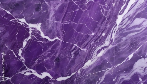 Dark purple marble block texture with white veiny background 