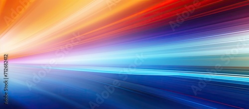 Colored horizontal lines, blurred, motion blur, background, banner 