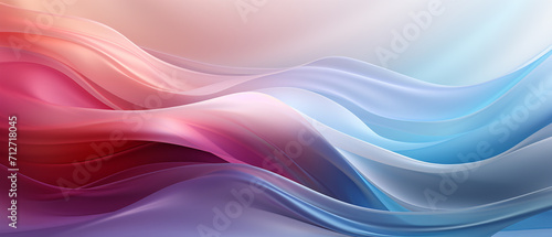 Abstract ultrawide light background with gradient beige purple azure blue orange pink gray waves in pastel colors. Perfect for design, banner, wallpaper, template, art, creative projects, desktop 21:9
