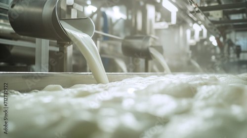 Milk production factory, AI