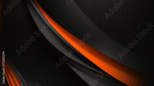 抽象的な黒と黄色のオレンジ色の背景。ベクトル イラスト グラフィック デザイン バナー パターン プレゼンテーションの背景テンプレート。プレゼンテーション、チラシ、ソーシャルメディア、
