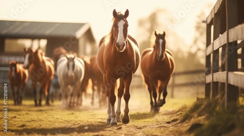 The endless rows of stables and abundant grazing land make this horse rearing and training locale a paradise for both animals and riders alike.