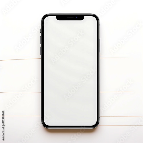 Smartphone similar to iphone xs max with blank white screen for Infographic Global Business Marketing Plan , mockup model similar to iPhonex isolated Background