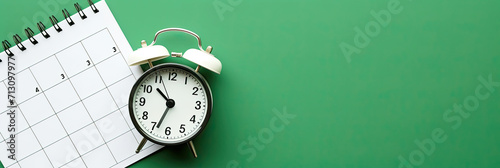 Alarm Clock on Calendar, Time and Dates for Effective Scheduling