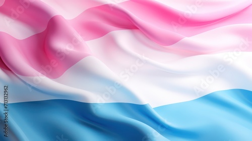 Transgender Flag Wave Background