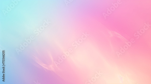 Abstract illustration of pastel pink color gradient background Lofi multi color vintage retro design and festive blurs.
