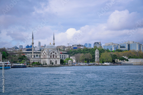 Dolmabahce Mosque. (Bezmialem Valide Sultan Mosque) Istanbul, Beşiktaş.