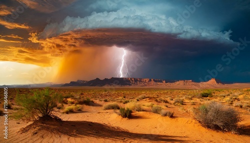 desert thunderstorm