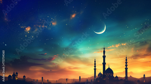 ramadan background, Background Idul Fitri, ramadhan, Eid al-Fitr