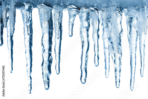 Icicle Isolated on Transparent Background