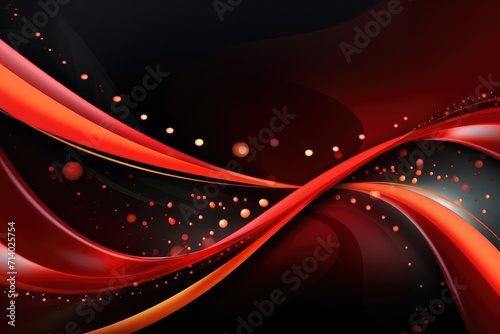 Abstract background red and pearl ribbon for awareness days like latex allergy