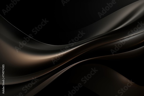 Abstract background black ribbon for mourning, black friday or black history month