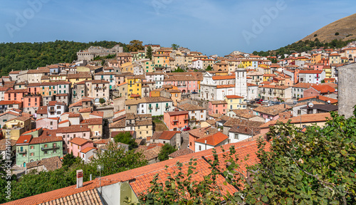 Scenic sight in the village of Miranda, Province of Isernia, Molise, Italy.