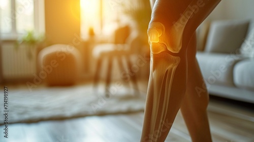 Swelling of knee joint generative ai