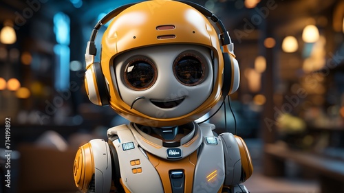 3D render Customer Support Chatbots: Develop an AI-powered chatbot to handle customer inquiries and support. generative ai