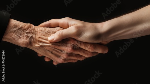 Caring Hands: Assisting the Elderly AI Generated