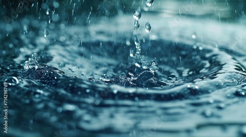 Super Slow Motion Shot of Water Whirl at 1000 fps. 